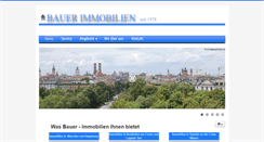 Desktop Screenshot of bauer-immobilien.net